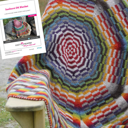Sunburst DK Blanket by Lucy Neatby - Digital Pattern
