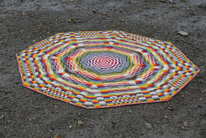 Sunburst DK Blanket by Lucy Neatby - Digital Pattern