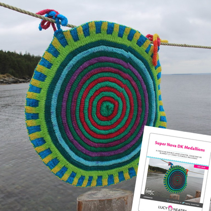 Super Nova Medallions by Lucy Neatby - Digital Pattern