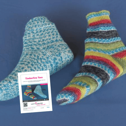 Timberline Toes by Lucy Neatby | Digital Pattern