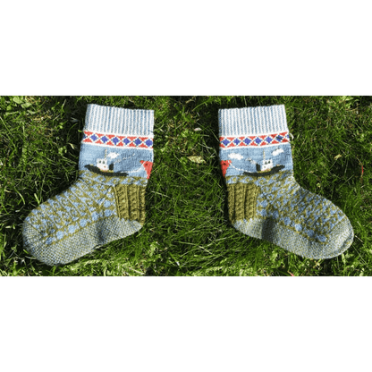Tug Boat Socks by Lucy Neatby | Digital Pattern