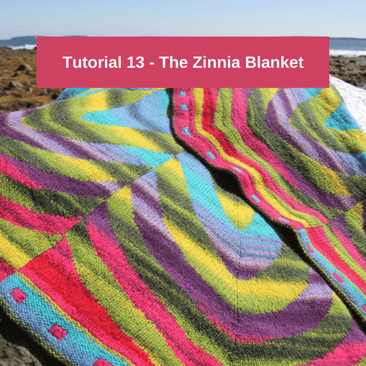 Tutorial 13 - The Zinnia Blanket