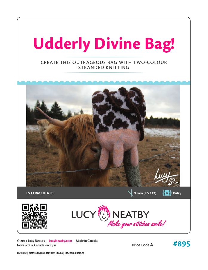 Udderly Divine Bag by Lucy Neatby - Digital Pattern