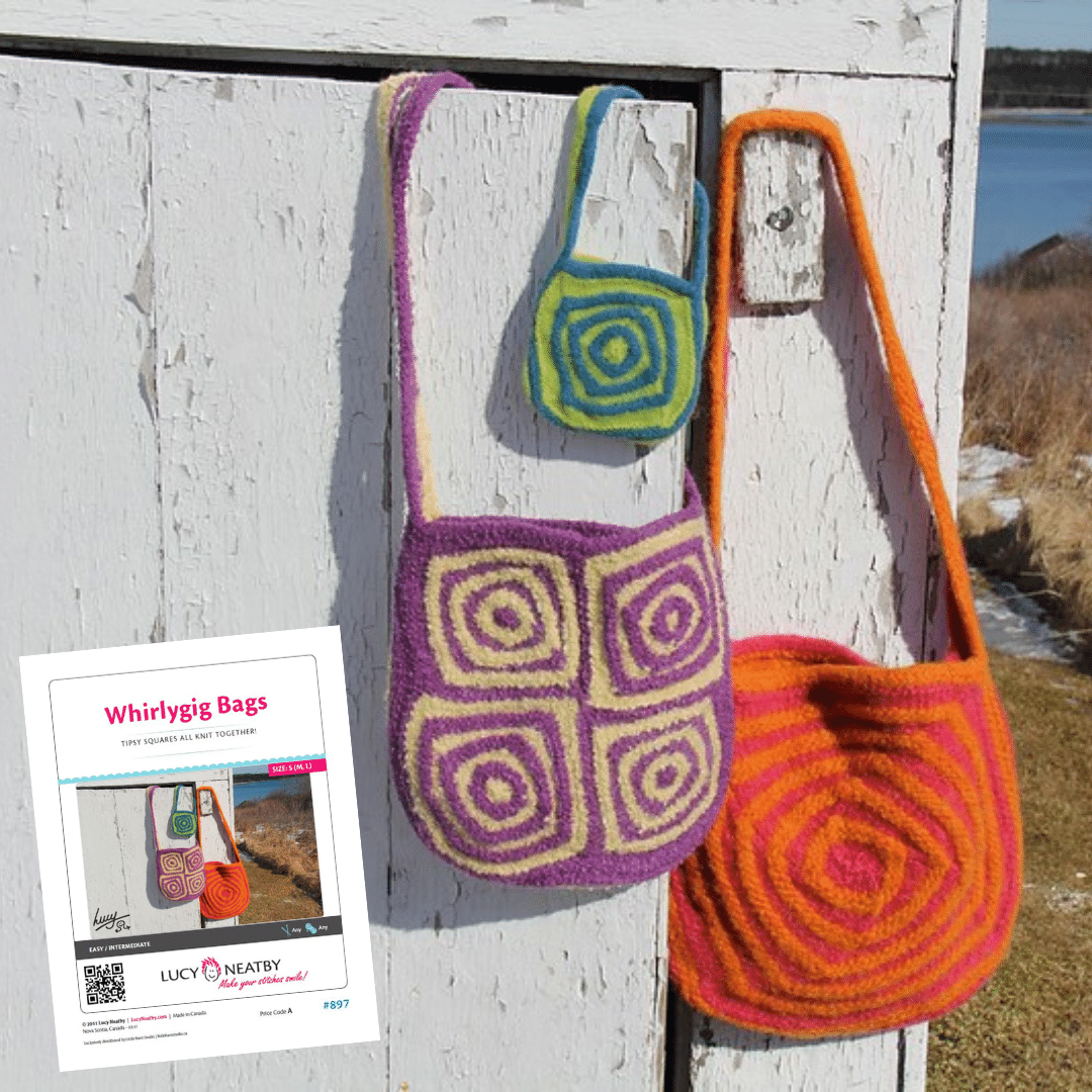 Whirlygig Bag by Lucy Neatby - Digital Pattern