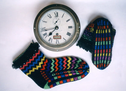 Zig Zag Socks by Lucy Neatby | Digital Pattern